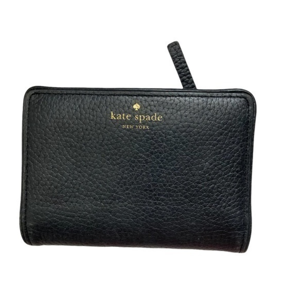 Kate spade black leather wallet